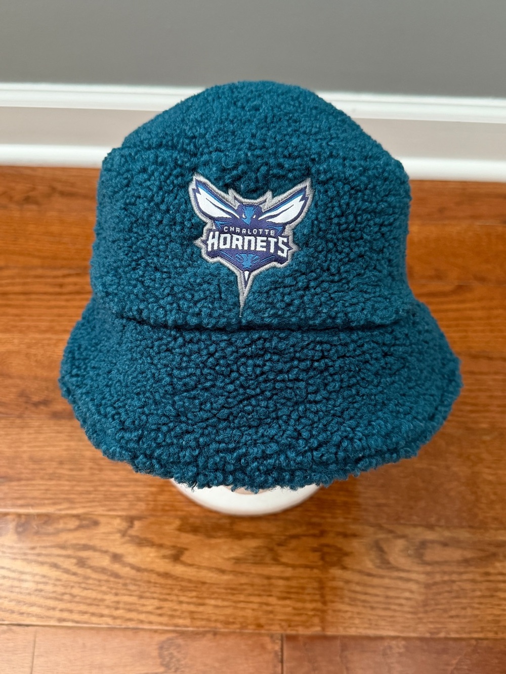 Charlotte Hornets NBA Teal Sherpa Bucket Hat